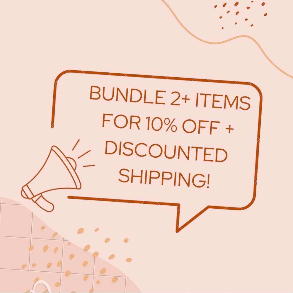 📣 Bundle for 10% off & discounted shipping! 📣